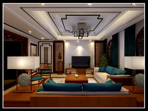 闲情赋·古韵归家 143平普通户型古典风格家装全案解析