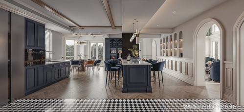 吴瀛堂与四维设计事务所 上海绿洲千岛花园别墅的室内装饰设计艺术